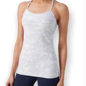 Lululemon Power Y Tank Luon Incognito Camo size 4